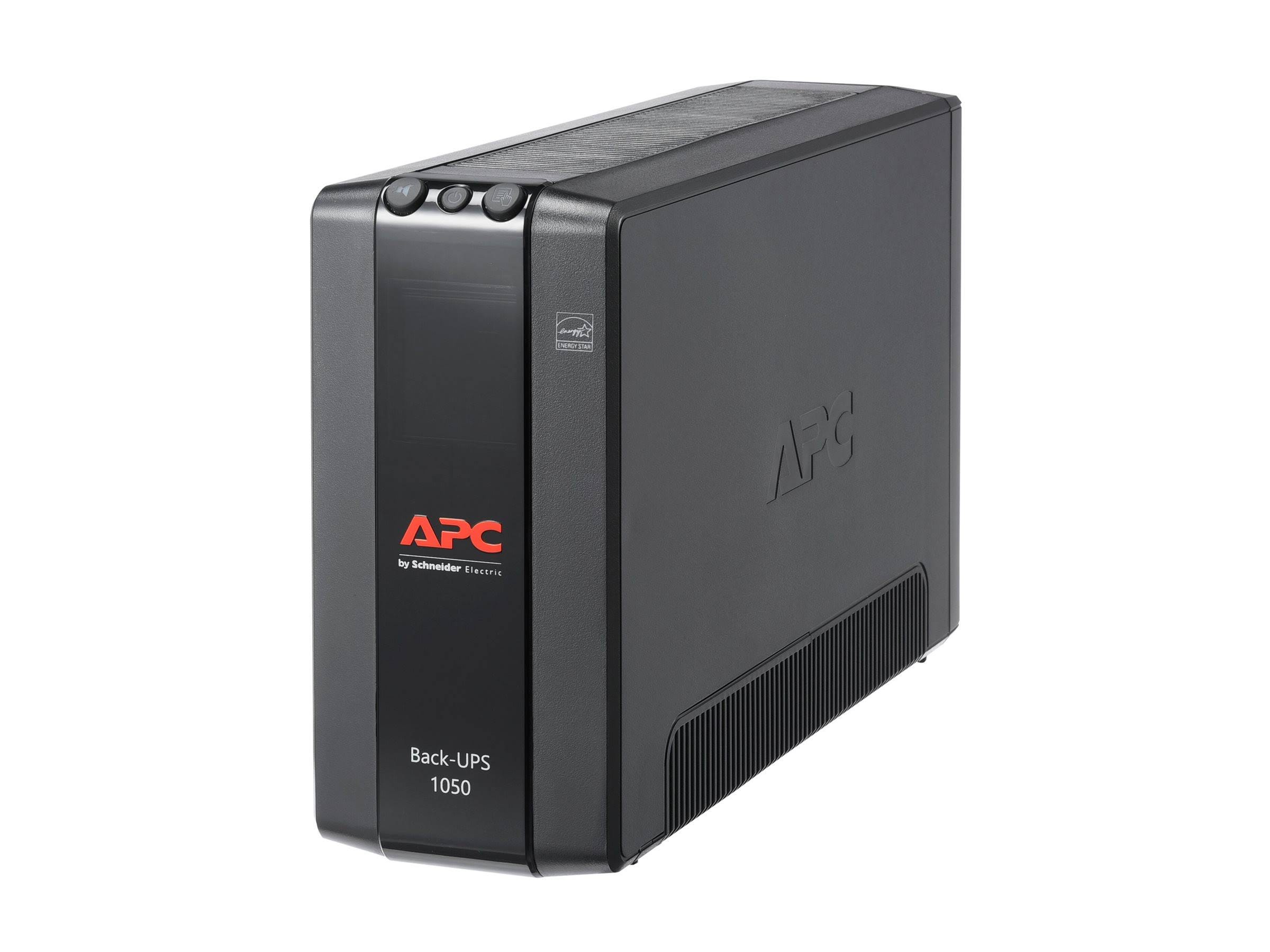 APC Back-UPS BN1050M Pro Black 8-Outlet Line Interactive Battery Backup with LCD Display and USB Interface | Image