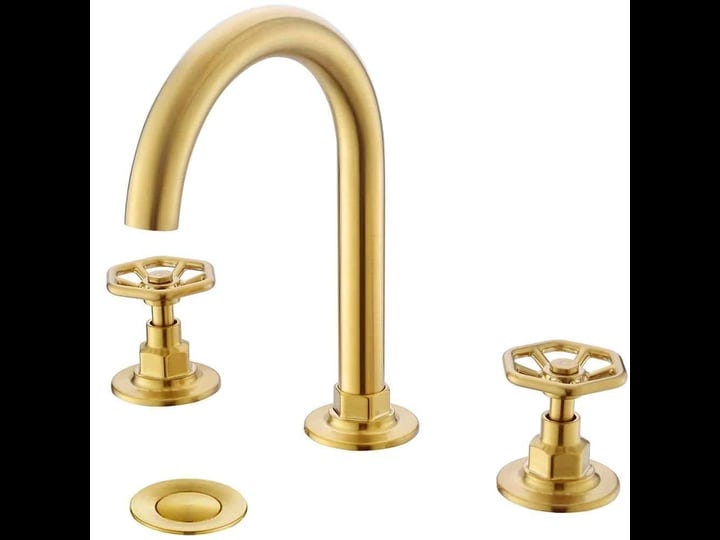 phiestina-brushed-gold-3-hole-widespread-8-in-bathroom-faucet-industrial-wheel-handle-with-pop-up-dr-1