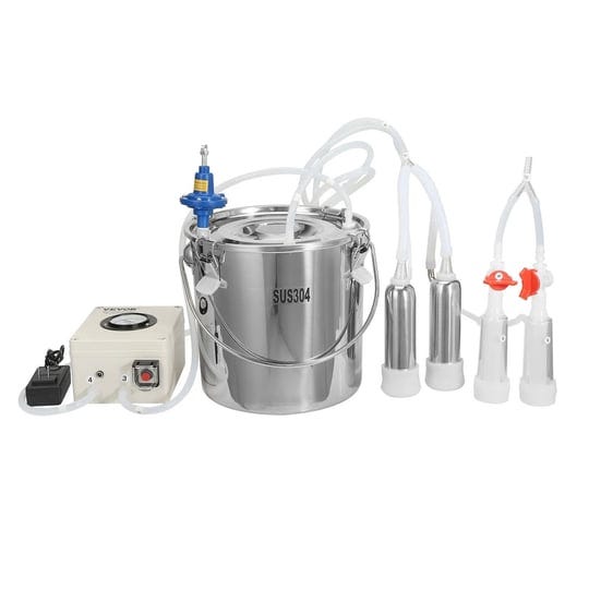 vevor-goat-milking-machine-12-l-304-stainless-steel-bucket-electric-automatic-pulsation-vacuum-milke-1