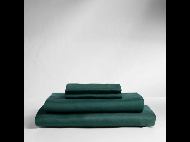 soft-cozy-dark-green-microfiber-sheet-set-twin-1