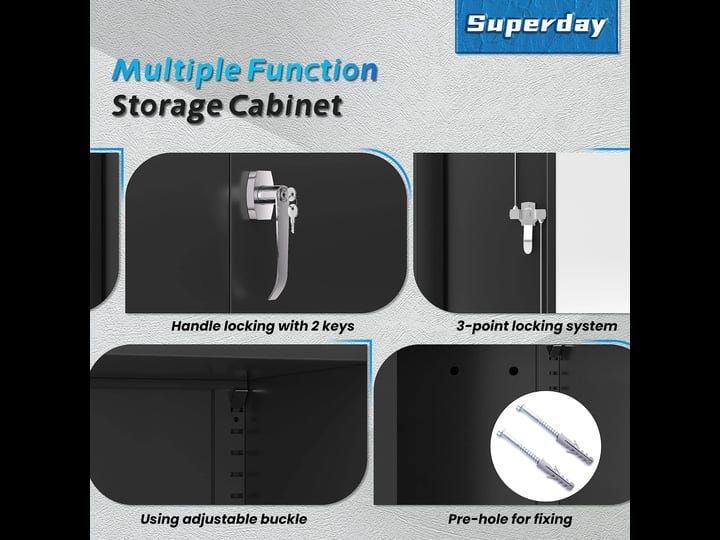 superday-71-lockable-steel-storage-cabinet-locking-metal-storage-cabinets-tall-black-cabinet-with-2--1