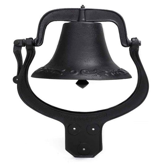 myoyay-large-heavy-cast-iron-dinner-bell-antique-vintage-farmhouse-style-1