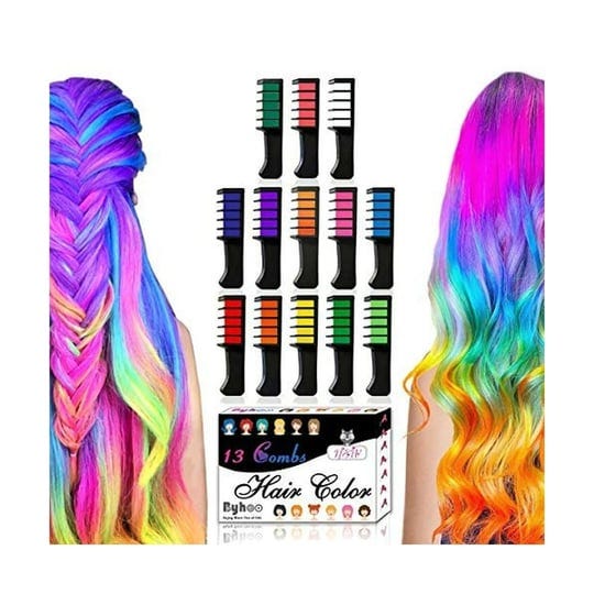 13-colors-temporary-hair-chalk-set-byhoo-hair-chalks-combs-for-girls-kids-birthday-gift-cosplay-part-1