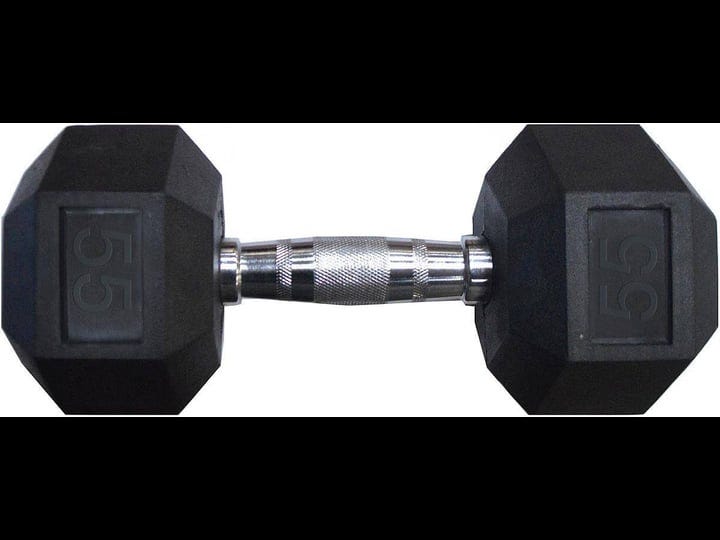 rage-fitness-rubber-hex-dumbbell-45-lbs-1