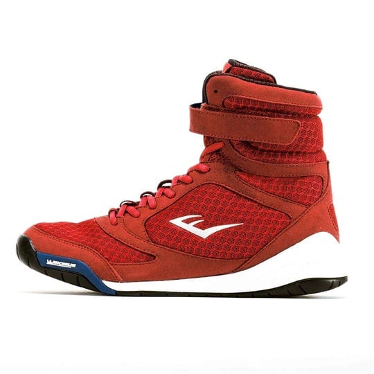 everlast-elite-high-top-boxing-shoes-red-size-9