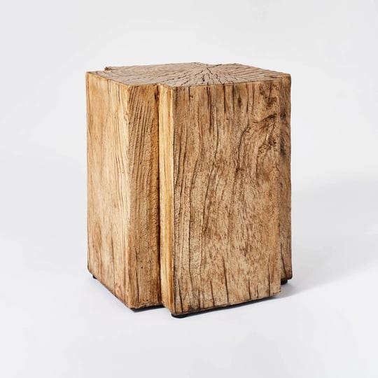 open-box-indoor-outdoor-faux-concrete-stump-accent-table-brown-threshold-designed-with-studio-mcgee-1