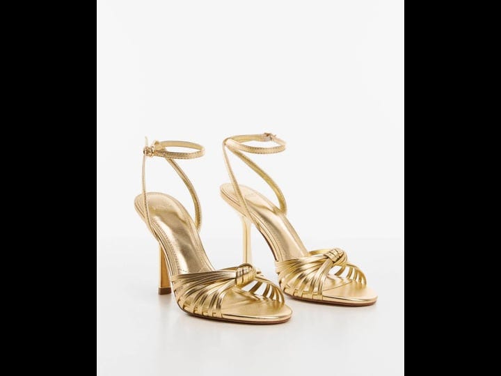 mango-womens-strappy-heeled-sandals-gold-size-9-1