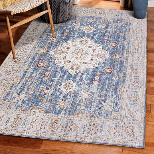 realife-machine-washable-eco-friendly-persian-distressed-rug-5-x-7-light-blue-1