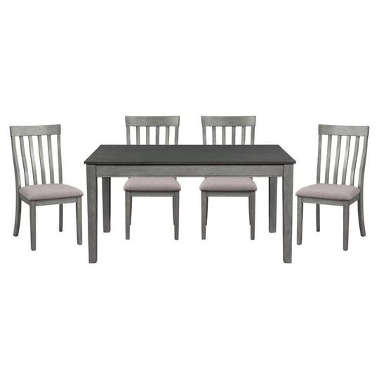 lexicon-armhurst-5-piece-wood-dining-set-in-wire-brush-dark-gray-light-gray-5706gy-60-5-1