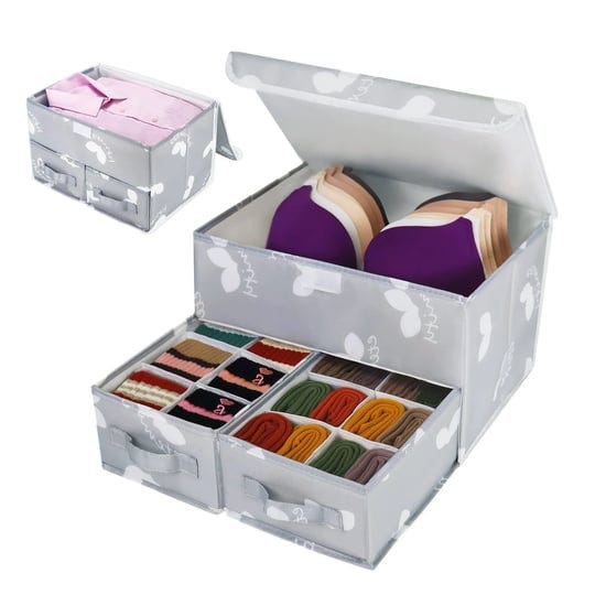 easeve-sock-underwear-drawer-organiser-with-lid-wardrobe-clothes-storage-boxes-with-dividers-foldabl-1