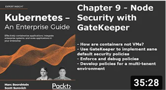 Chapter 9 - Node Security with GateKeeper