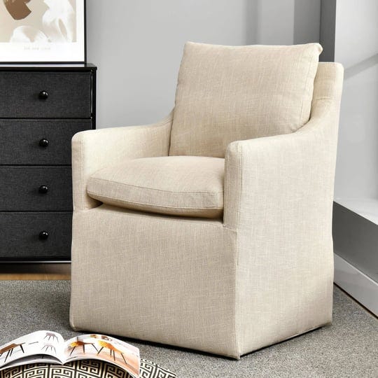 duhome-upholstered-dining-chairlinen-accent-chair-for-living-roomsingle-sofa-chair-with-4-castersuph-1