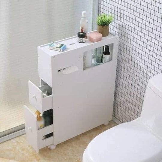 slim-bathroom-floor-cabinet-toilet-storage-organizer-w-shelf-free-standing-cabinet-with-slide-out-2--1