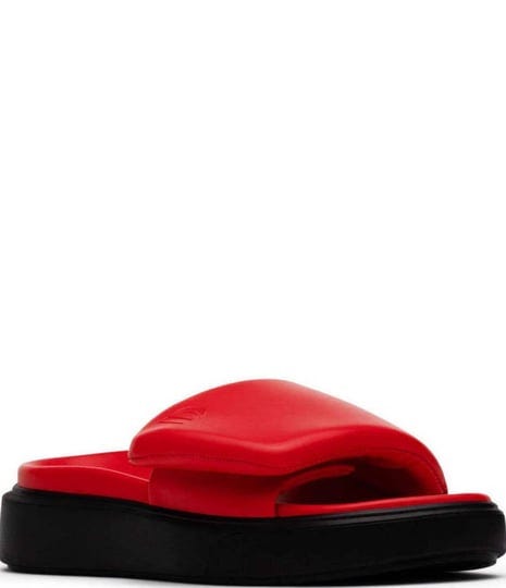 damelio-footwear-reklis-puffy-platform-sandals-womens-8m-coral-red-1