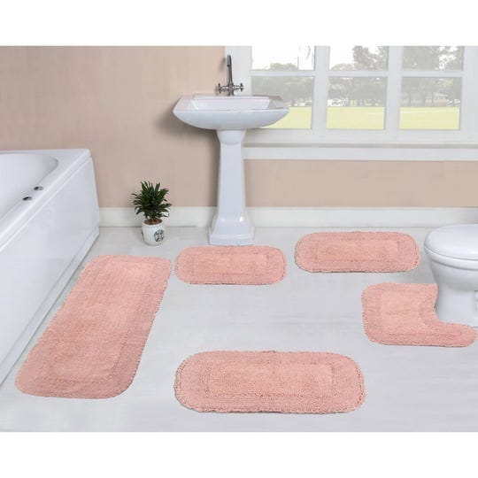 home-weavers-radiant-collection-100-cotton-non-slip-bathroom-rug-set-machine-washable-bath-rug-5-pie-1