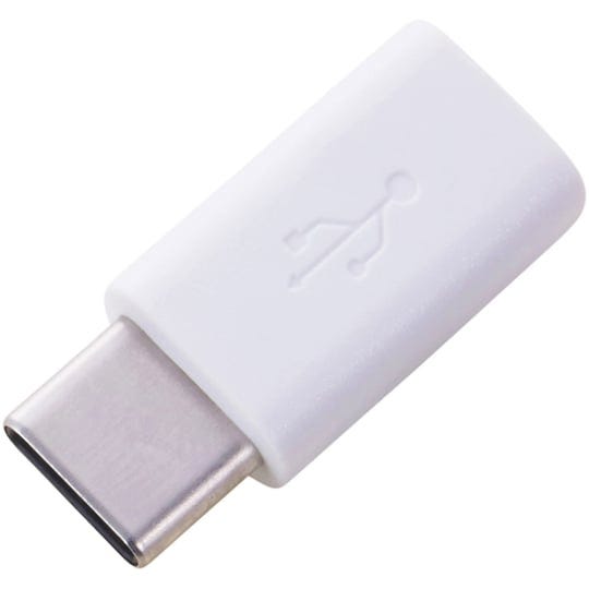 onn-micro-usb-to-usb-type-c-adapter-white-1