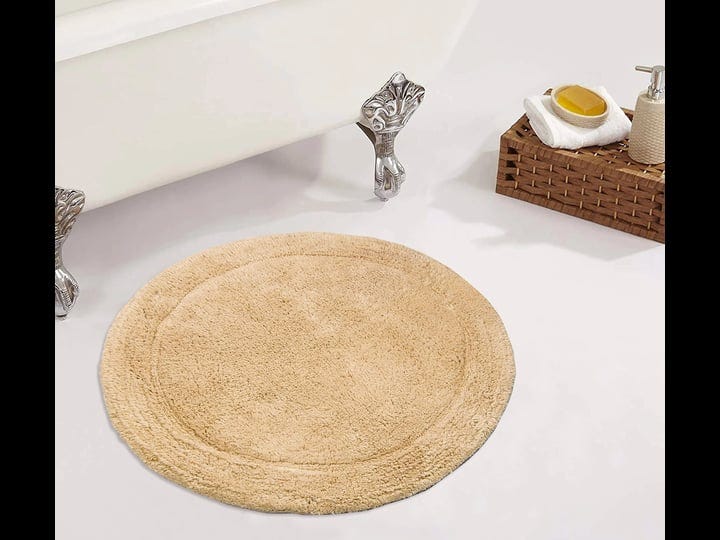 home-weavers-waterford-collection-bathroom-rug-100-cotton-tufted-round-shape-bathroom-rug-soft-absor-1