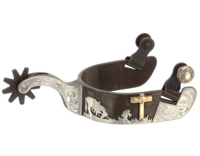 kelly-silver-star-praying-cowboy-spurs-1