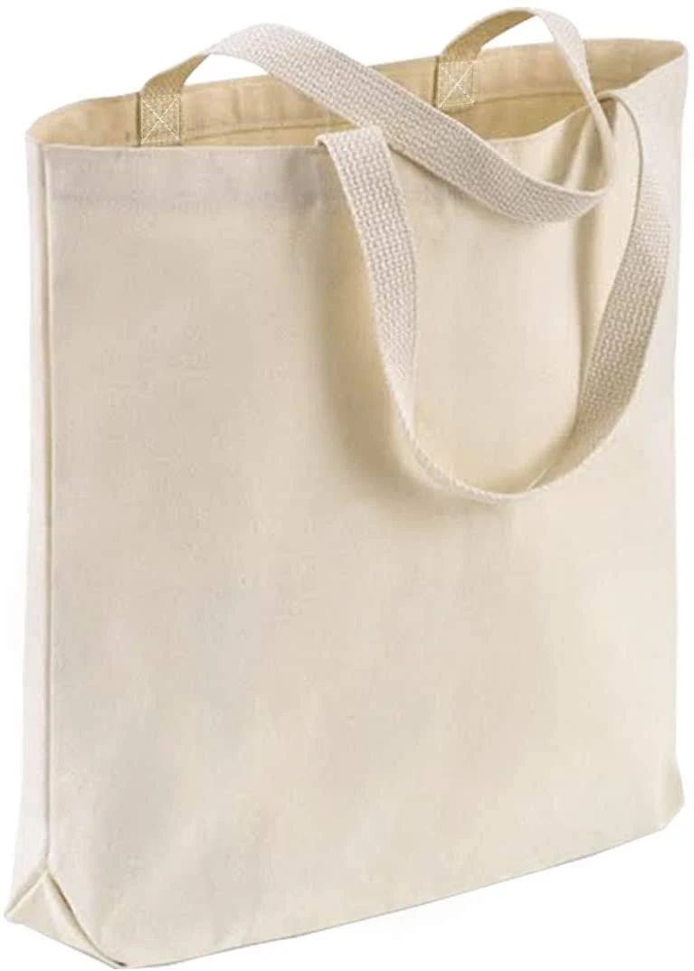 Reusable Canvas Tote Bags with Cotton Lining - Ideal for Gift Wrapping or Everyday Use | Image