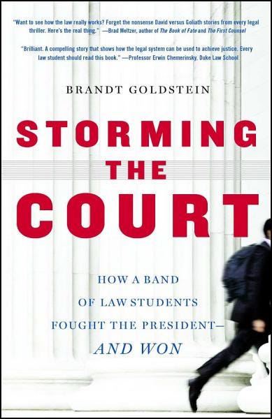 Storming the Court: How a Band of Yale Law Students Sued the President--and Won PDF