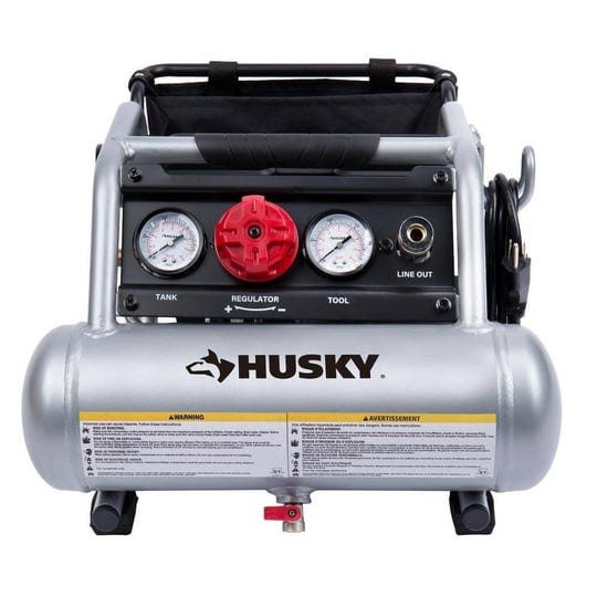 husky-3300113-1-gal-portable-electric-powered-silent-air-compressor-1