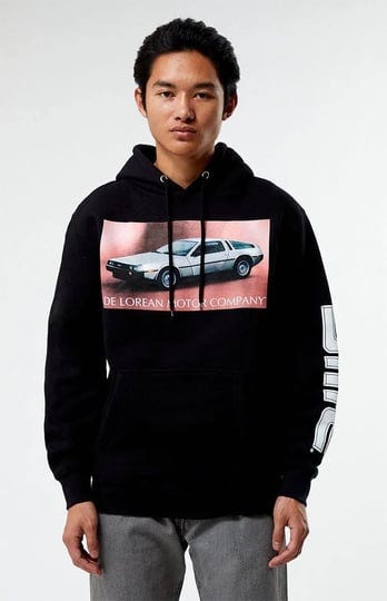 pacsun-mens-delorean-motor-company-hoodie-in-black-size-medium-1