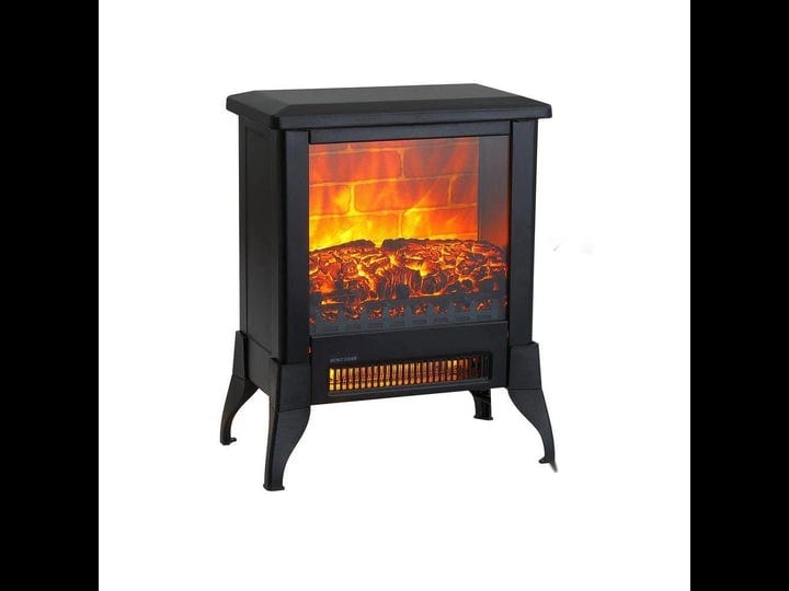 9-01-in-freestanding-electric-fireplace-in-black-1400-watt-overheating-safety-protection-metal-smart-1