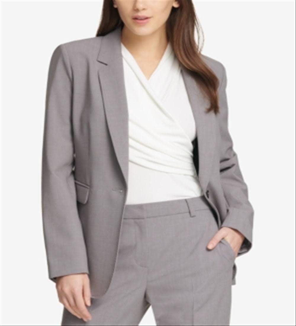 DKNY Professional Grey Blazer for Work | Image