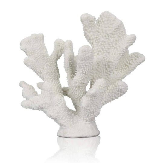 aliwiner-white-coral-decor-white-coral-reef-faux-artificial-coral-statue-nautical-decor-for-beach-th-1