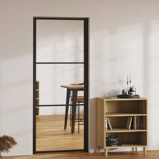 vidaxl-interior-door-esg-glass-and-aluminum-32-7x79-3-black-1