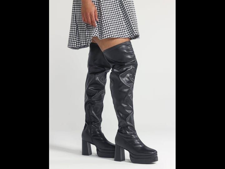 wide-width-zaila-faux-leather-thigh-high-platform-boots-nadia-x-ftf-in-black-size-8-fashion-to-figur-1
