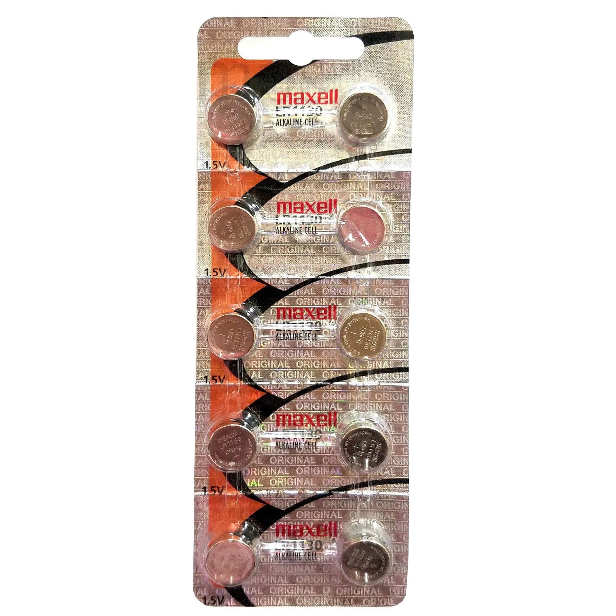 Maxell Alkaline Button Battery Pack | Image