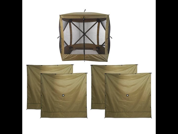 clam-quick-set-traveler-outdoor-screen-shelter-w-wind-panels-4-pack-green-1