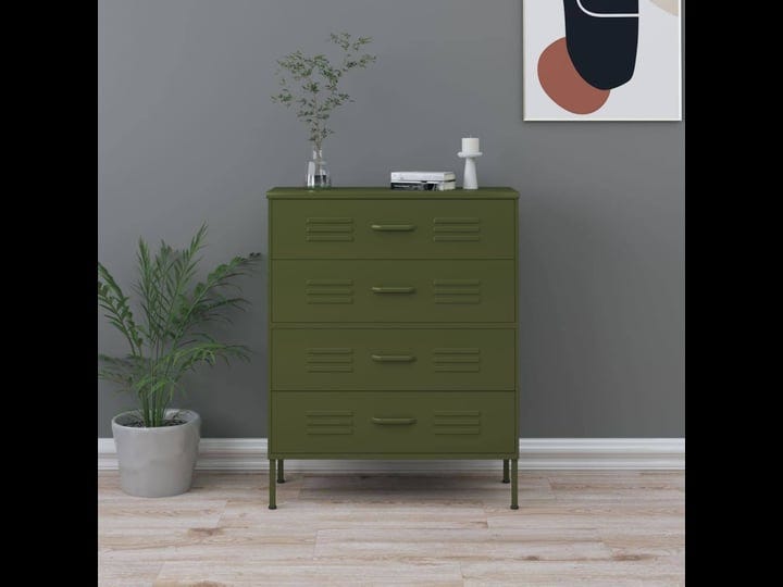 vidaxl-chest-of-drawers-olive-green-31-5x13-8x40-steel-1