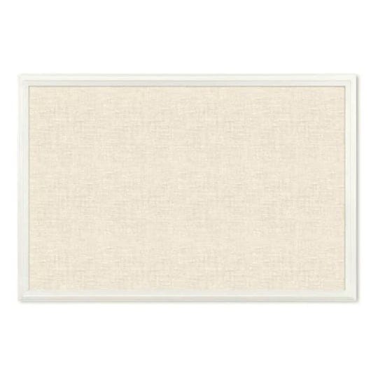 u-brands-cork-linen-bulletin-board-20-x-30-inches-white-wood-frame-2074u00-01-1