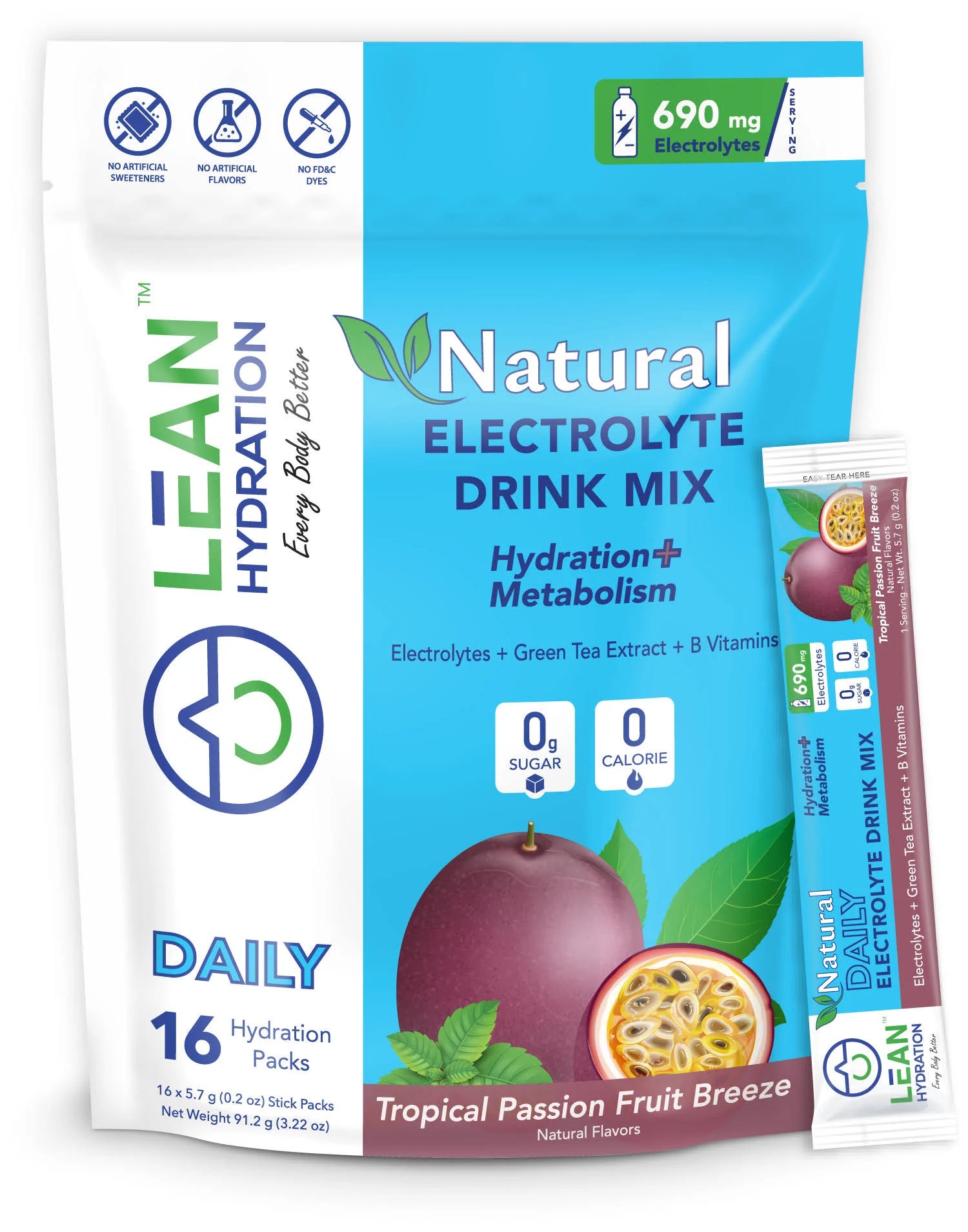 Natural Electrolyte Powder for Hydration and Energy | Image