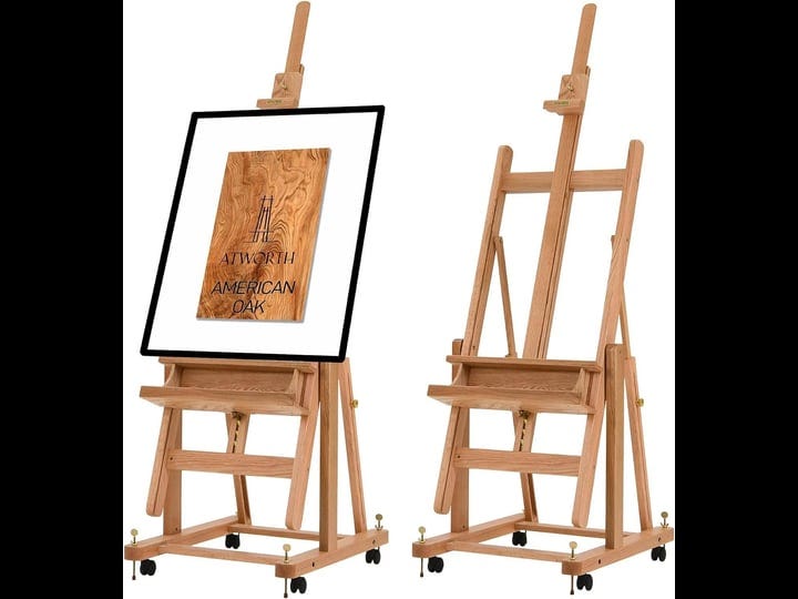 atworth-american-oak-extra-large-h-frame-artist-easel-hold-canvas-up-to-82-deluxe-wooden-floor-easel-1