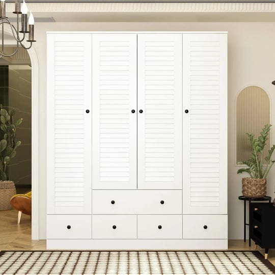 large-wardrobe-closet-armoire-bedroom-storage-cabinet-4-doors-5-drawers-1