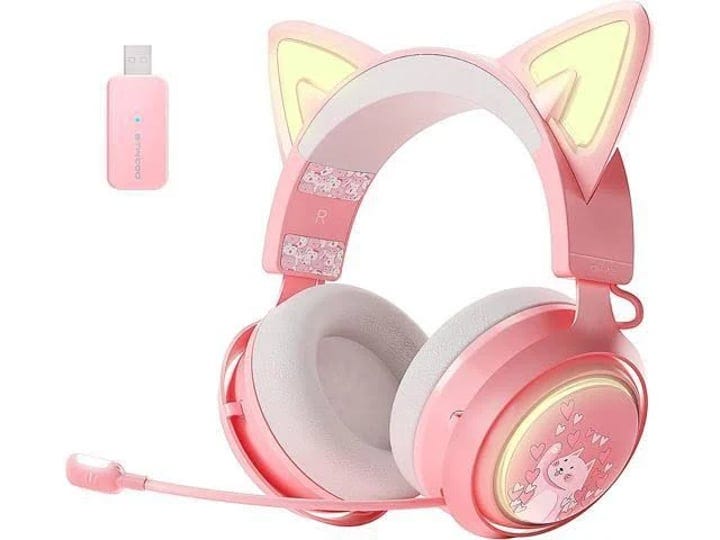 somic-gs510-cat-ear-headset-wireless-gaming-headsets-for-ps5-ps4-pc-pink-headset-2-4g-with-retractab-1