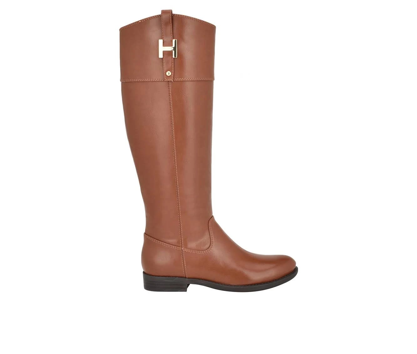 Tommy Hilfiger Chestnut Knee-High Boots | Image