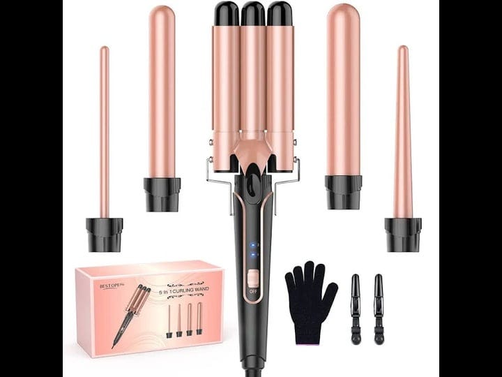 waver-curling-iron-wand-bestope-pro-5-in-1-curling-wand-set-with-3-barrel-hair-crimper-for-women-fas-1
