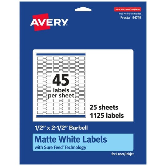 avery-matte-white-barbell-labels-with-sure-feed-1-2-x-2-1-2-1125-white-labels-permanent-label-adhesi-1