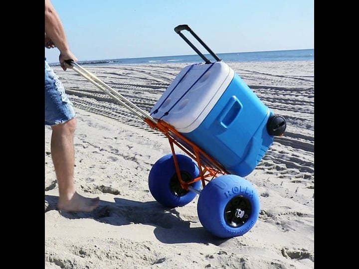 rollx-folding-beach-cart-with-balloon-wheel-blue-size-large-1