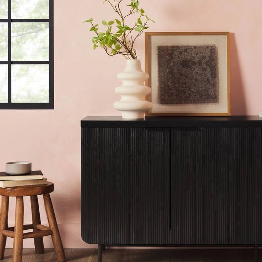 middlebrook-minimal-fluted-four-door-buffet-sideboard-black-1