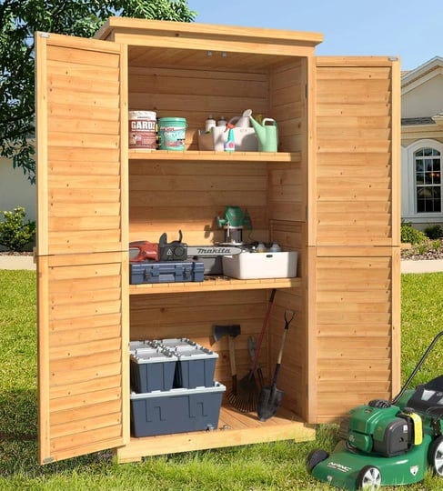 aiho-63-2-outdoor-storage-cabinet-with-double-lockable-doors-and-3-removable-shelves-natural-1