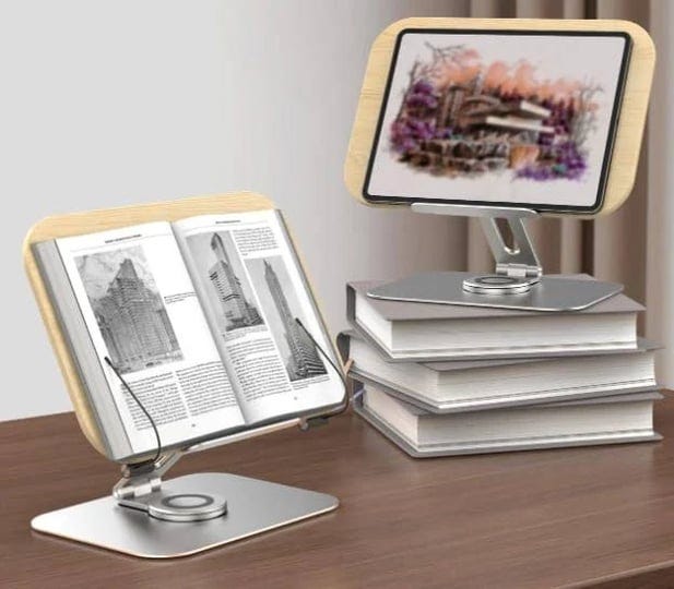 book-stand-for-reading-metahoga-adjustable-holder-with-360-rotating-base-page-clips-foldable-desktop-1
