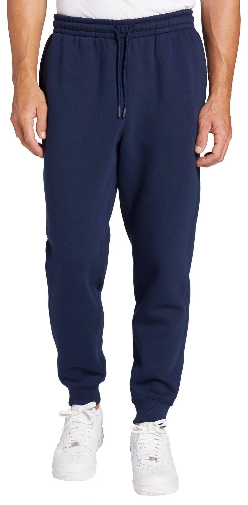 Classic Blue Jogger Pants for Men | Image