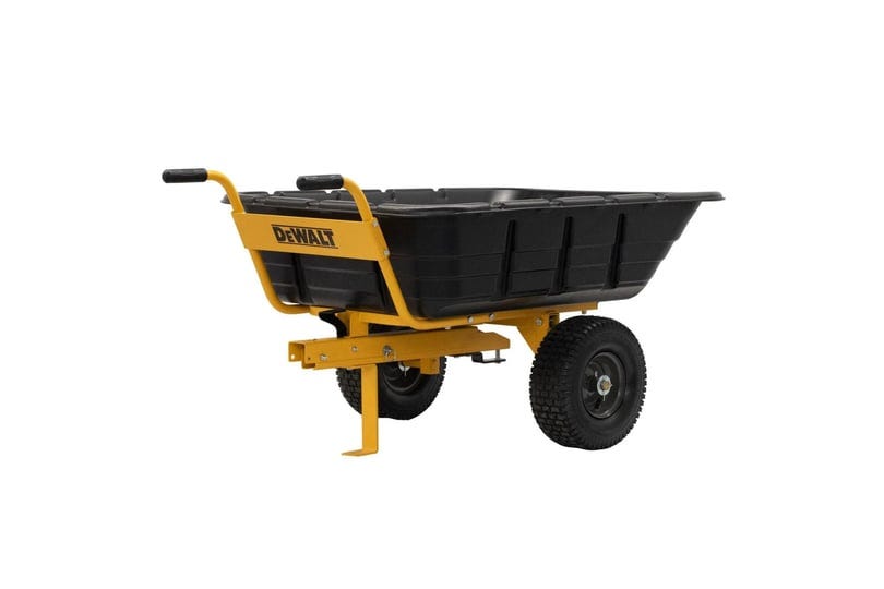 dewalt-dxtb0573-10-cu-ft-swivel-wheelbarrow-tow-cart-1