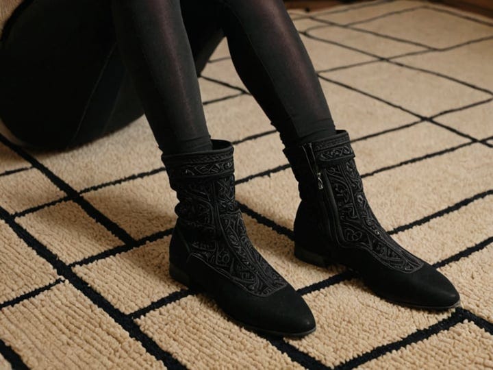 Black-Sock-Boots-Low-Heel-3