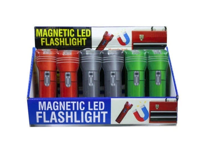 kole-imports-ge040-24-flat-magnetic-flashlight-countertop-display-case-of-25